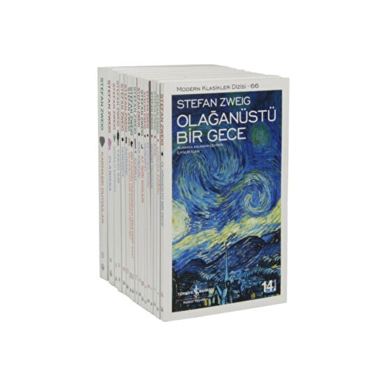 İş Bankası Kültür Yayınları Iş Kültür Stefan Zweig Kitapları Modern Klasikler Serisi 17 Kitap Set Roman Fiyatı