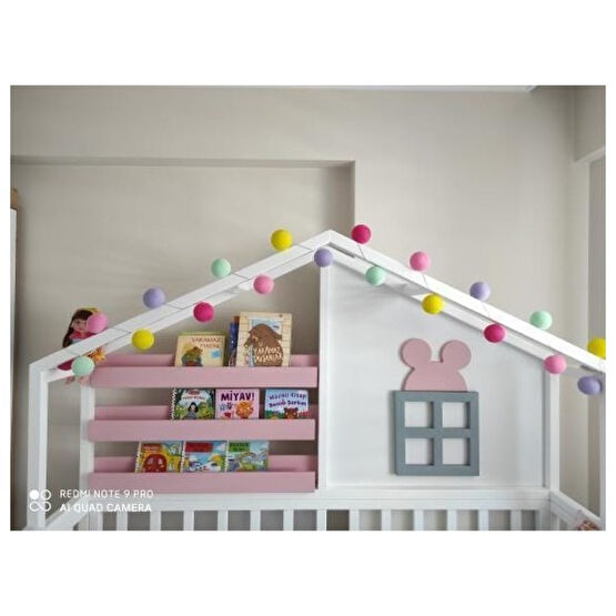 Işıklı Toplar Türkiye Montessori Işıklı Toplar 3 Metre 20 Top - Renkli Dekoratif Lamba Fiyatı