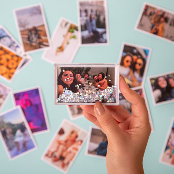 Işıltılı Magnet Çerçeve - 24 Fotoğraf
