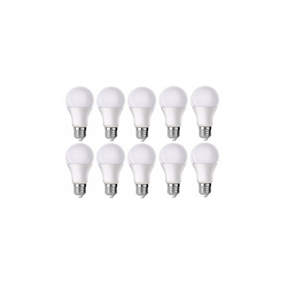 İsra - 9-10w Led Ampul Beyaz Renk(6500K) 10lu Paket Klasik Ampul Fiyatı