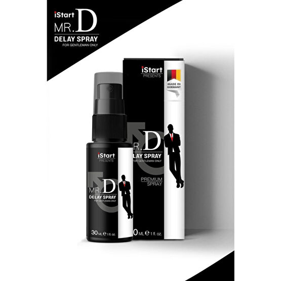 iStart Mr.d Geciktirici Sprey 30 ml made in Germany - A Kalite Kayganlaştırıcı Jel Fiyatı