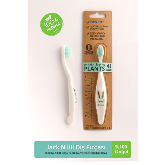 Jack NJill Bio Toothbrush Bunny