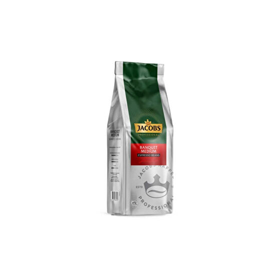 Jacobs Banquet Medium Çekirdek Kahve Espresso Beans 1 Kg Çekirdek Kahve Beden