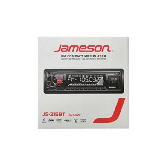 Jameson Js-215bt Bluetooth Usb-sd-radıo Mp3 Oto Teyp Çalar Çift Anfi Çıkışlı Eymntc Oto Teypleri Fiyatı