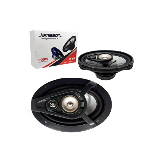 Jameson Js-60 6x9 900w Oval Oto Hoparlör (2li Takım) Oto Hoparlörleri & SubWoofer Fiyatı