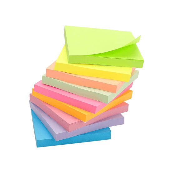 Janissary Postit Yapışkanlı Kağıt 80 Yaprak 8 Adet Not Defteri & Bloknot Fiyatı