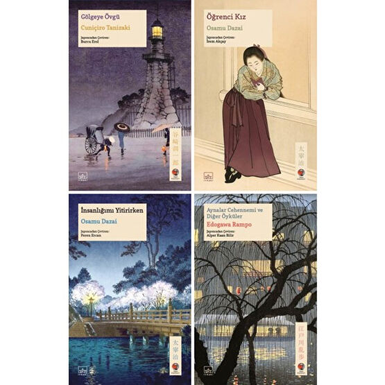 Japon Klasikleri 4 Kitap Set - Gölgeye Övgü + Öğrenci Kız + Insanlığımı Yitirirken + Aynalar Cehennemi ve Diğer Öyküler Dünya Edebiyatı Fiyatı