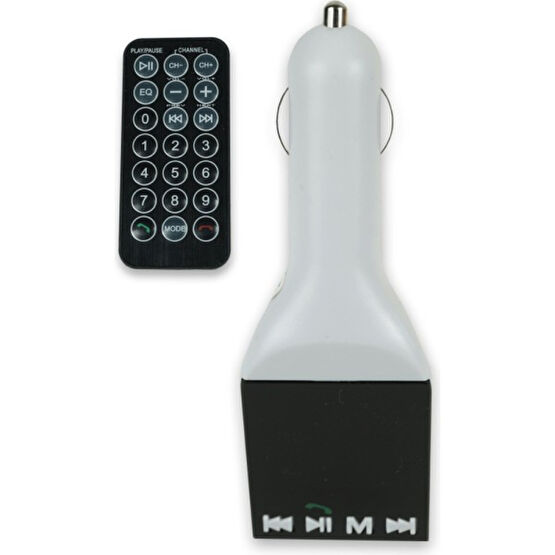 Jasper Bt Fm Modulator Transmitter Araba Mp3 Uzaktan Bağlanma Teyp Çalar Oto Transmitterleri Fiyatı