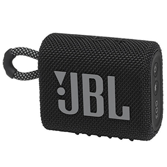 JBL Go 3 Taşınabilir Su Geçirmez Bluetooth Hoparlör Siyah