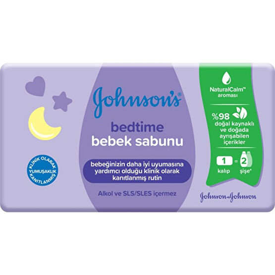 Johnsons Baby Bedtime Sabun 90 gr - Renkli Bebek Sabunu Fiyatı