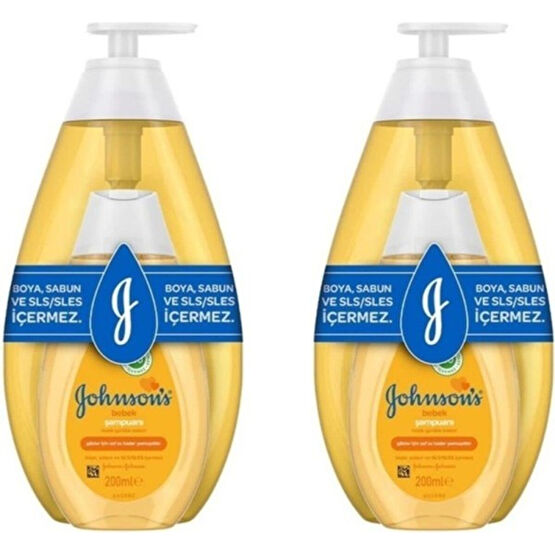 Johnsons Baby Johnson's Baby Johnson's Baby Şampuan 750+200 ml x 2 Adet Bebek Şampuanı Fiyatı