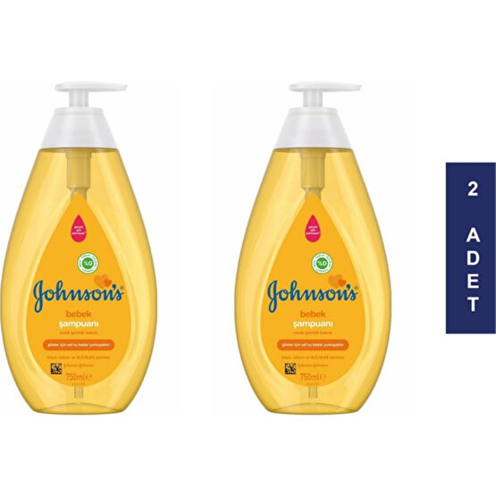 Johnsons Baby Johnson's Baby Şampuan 2 x 750 ml Bebek Şampuanı Fiyatı