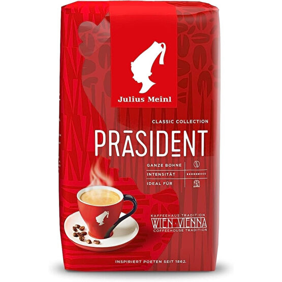 Julius Meinl President Çekirdek Kahve 500 gr Çekirdek Kahve Beden