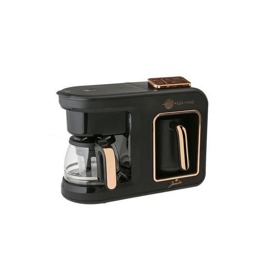 Jumbo Hatır Plus Mod 5 in 1 Black Copper Çay ve Kahve Makinesi