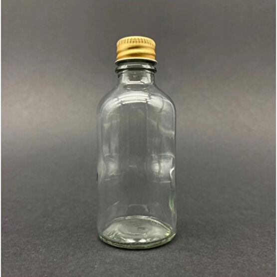 Juniberry 6 Adet 50 ml Cam Şişe Küçük Gold Metal Kapaklı Çok Amaçlı Shot Şişesi 6 x 50 ml Hijyen ve Temizlik Fiyatı