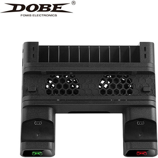 Junjue Ps4 Oyun Konsolu Çok Işlevli Soğutma Tabanı Ps4/slim/pro Oyun Diski Depolama Braketi - Siyah (Yurt Dışından) - Beyaz - Siyah PlayStation 4 PS4 Oyunları Fiyatı
