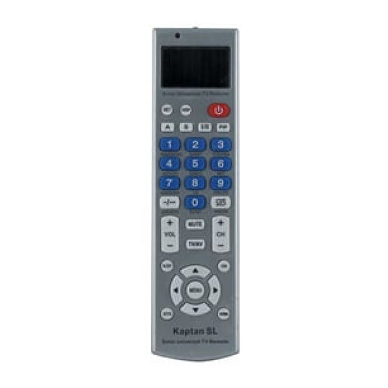 KA SOLAR UNIVERSAL AKILLI KUMANDA (PİLSİZ)  KAPTAN SL RM-001G Müzik Seti Fiyatı