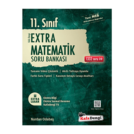 Kafa Dengi Yayınları Kafadengi Yayınları 11. Sınıf Matematik Soru Bankası Ekstra Serisi 0922