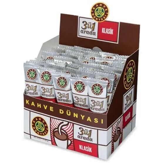 Kahve Dünyası 3 ü 1 Arada Klasık 40 Paket Kahve Kahve Fiyatı