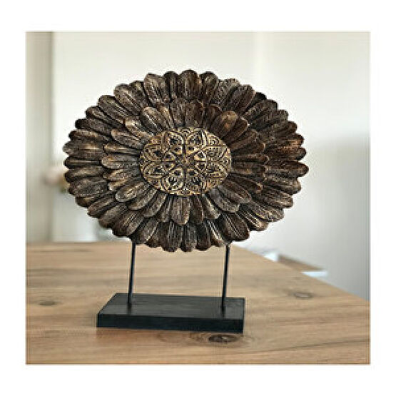 Kahverengi Yaşam Çiçeği 34x24 Cm Biblo Fiyatı