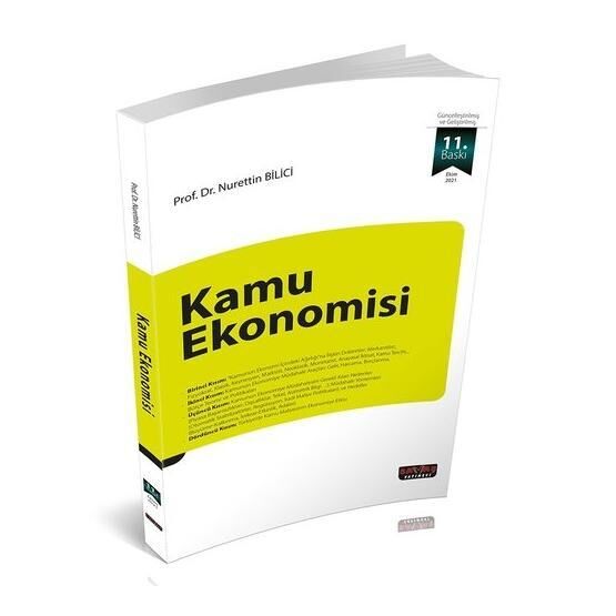 Kamu Ekonomisi Ekim 2021 11. Baskı - Nurettin Bilici - Savaş Yayınevi
