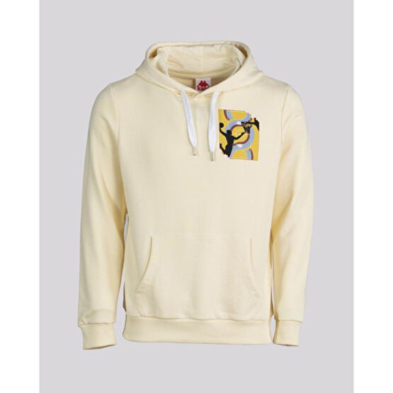 Kappa Authentic Graphik Vincent Erkek Bej Eşofman Üst Erkek Sweatshirt Fiyatı