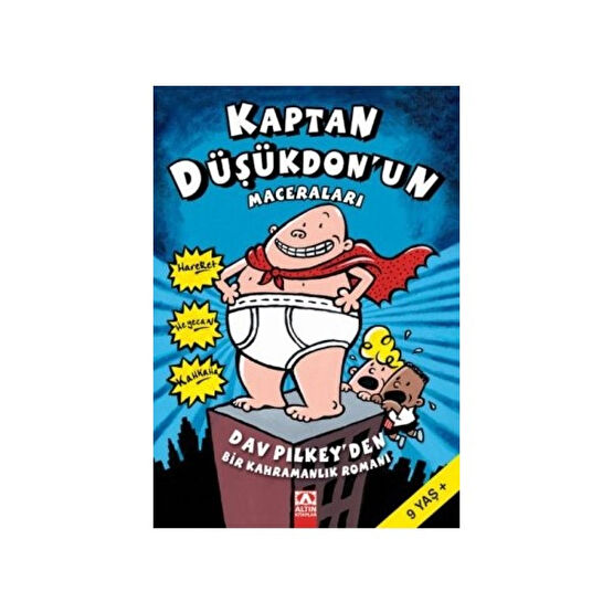 Kaptan Düşükdon'un Maceraları - Dav Pilkey'den Bir Kahramanlık Romanı- Dav Pilkey Fantastik Macera Fiyatı