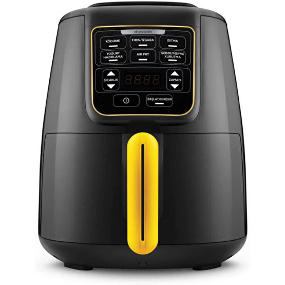 Karaca Air Pro Cook Köz Xl Airfryer Black Gold Fritözler Fiyatı