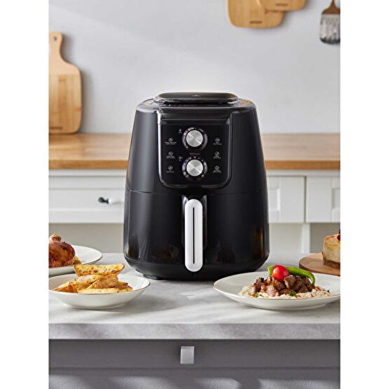 Karaca Air Pro Cook Manuel Xl Airfryer Black Fritözler Fiyatı