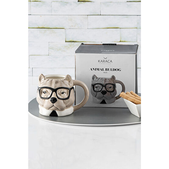 Karaca Animal Buldog Mug Kupa Fiyatı