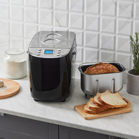 Karaca Bake XL Ekmek Reçel Yoğurt Yapma Makinesi Inox 1500 G 45 Tarifli Kitapçıklı Ekmek Yapma Makinesi Fiyatı