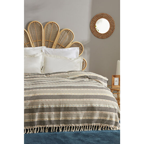 Karaca Home Bohemian Multi Çift Kişilik Yatak Örtüsü Yatak Örtüsü Fiyatı