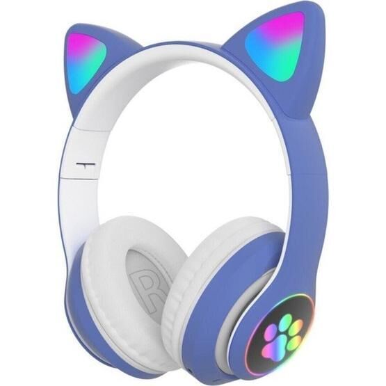 Karler STN028 Mavi Kedi Bluetooth Kulaklık Bluetooth Kulaklık Fiyatı