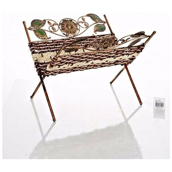 Karmat Yayınları Ferforje Gazeteli̇k - Kahverengi - 35 x 37 cm Dergilik / Gazetelik Fiyatı