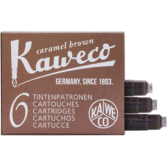 Kaweco Dolmakalem  Kartusu Kaweco Kahve 6 Lı (259) Kalem Kartuşu & Mürekkebi Fiyatı