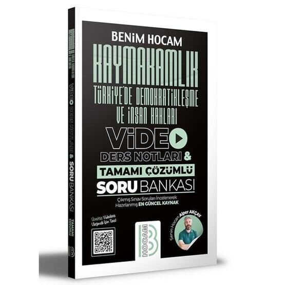 Kaymakamlık Türkiye'de Demokratikleşme ve İnsan Hakları Video Ders Notları ve Tamamı Çözümlü Soru Bankası - Benim Hocam Yayınları