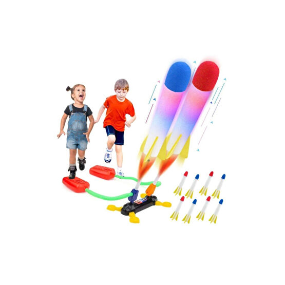 Kayyum Oyuncak Air Rocket Duello Oyuncak Seti 2 Işıklı Roket 2 Işıksız Yedek Roket Ile Beraber Oyun Seti Fiyatı