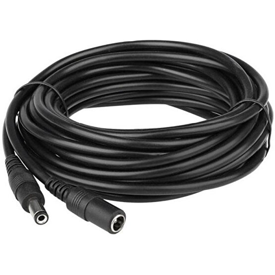 Keepro Dc Dişi Erkek Adaptör Uzatma Kablosu 5.5mm * 2.1mm Kablo 10M - Siyah Güvenlik Kamerası Kablosu Fiyatı