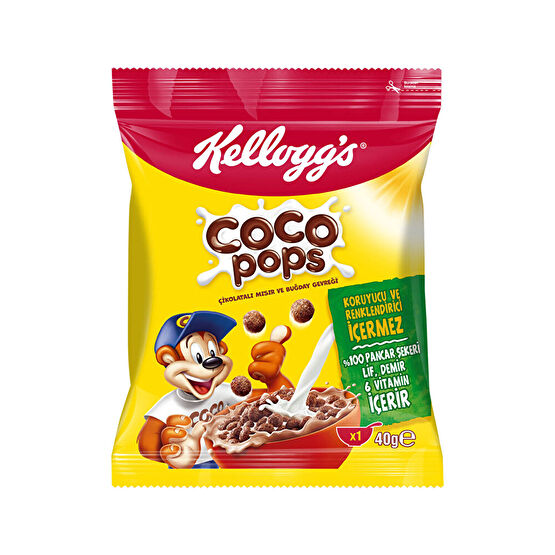 Kellogg's Coco Pops Kahvaltılık Gevrek 40 Gr Kahvaltılık Gevrek Fiyatı