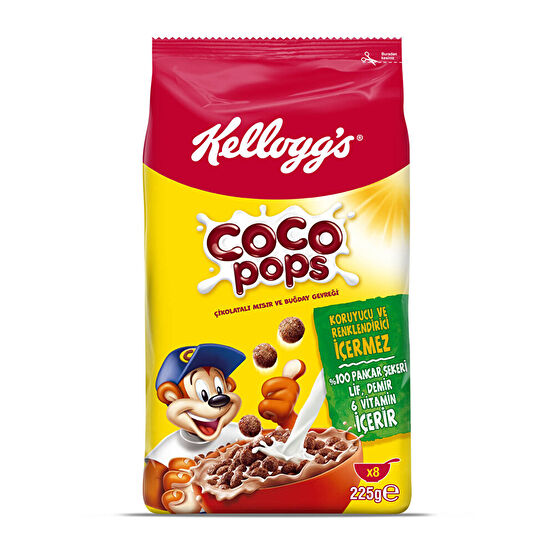 Kellogg's Coco Pops Topları 225 Gr Kahvaltılık Gevrek Fiyatı