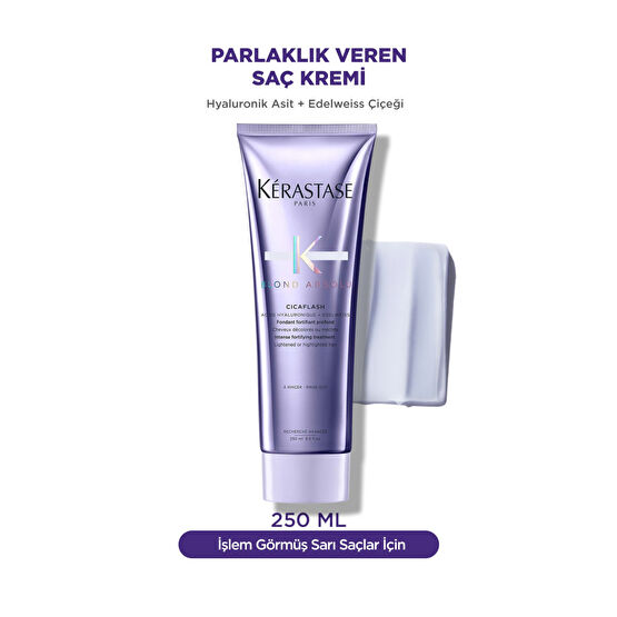 Kerastase Blond Absolu Cicaflash Sarı Saçlar Için Parlaklık Veren Durulanan Saç Bakım Kremi 250ml