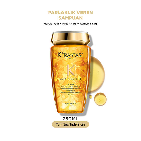 Kerastase Elixir Ultime Le Bain Parlaklık Veren Şampuan 250ml