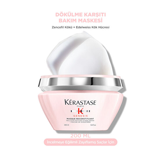 Kerastase Genesis Saç Dökülme Karşıtı Güçlendirici Maske 200ml. 3474636857937