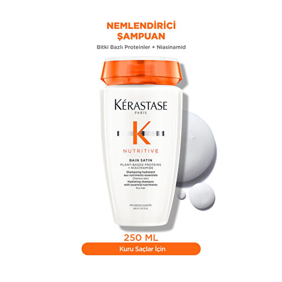Kerastase Nutritive Bain Satin Nemlendirici Şampuan 250 ml