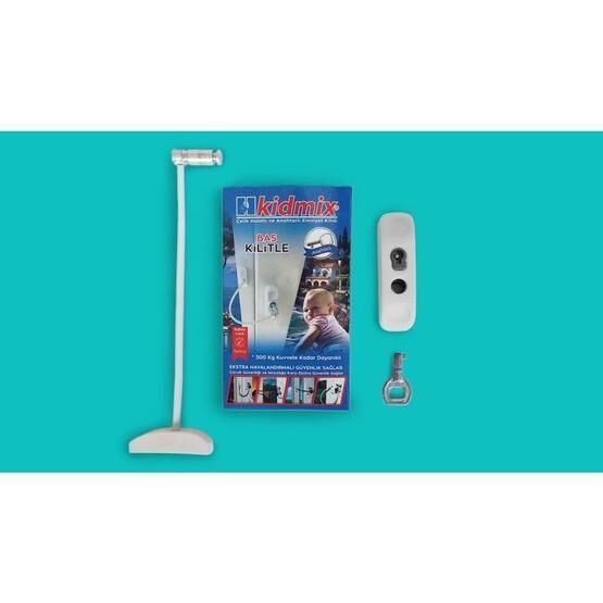 Kidmix Halatlı Pvc Pimapen Pencere Çocuk Kilidi