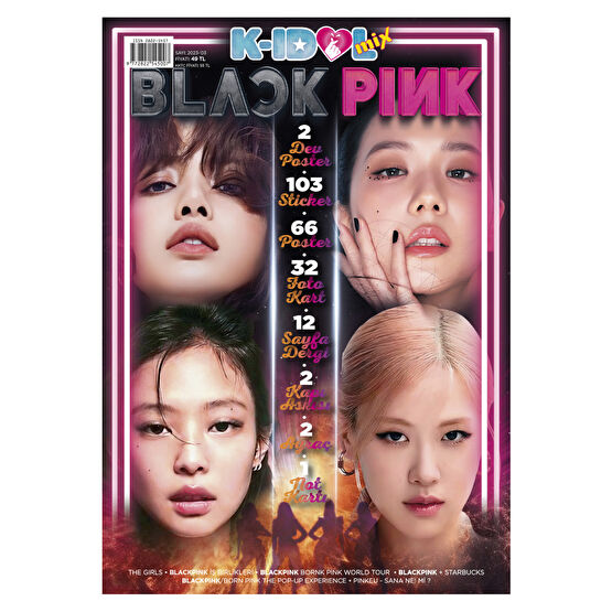 KİDOL KIDOL MIX Blackpink - 2023 -03 Gençlik Kitapları Fiyatı