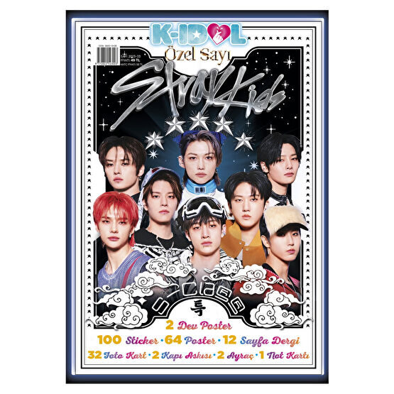 KİDOL KIDOL OZEL SAYI STRAY KIDS (5-STAR) DERGISI 2023-03 Gençlik Kitapları Fiyatı