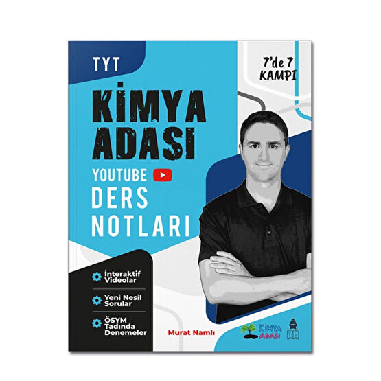 Kimya Adası Yayınları Kimya Adası TYT Kimya YouTube Ders Notları Yardımcı Kitaplar Fiyatı