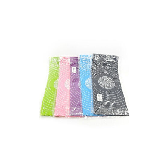 KitchenSoft Silikon Hamur Açma Matı 40x50 Pembe Hamur Yoğurma Makinesi Fiyatı