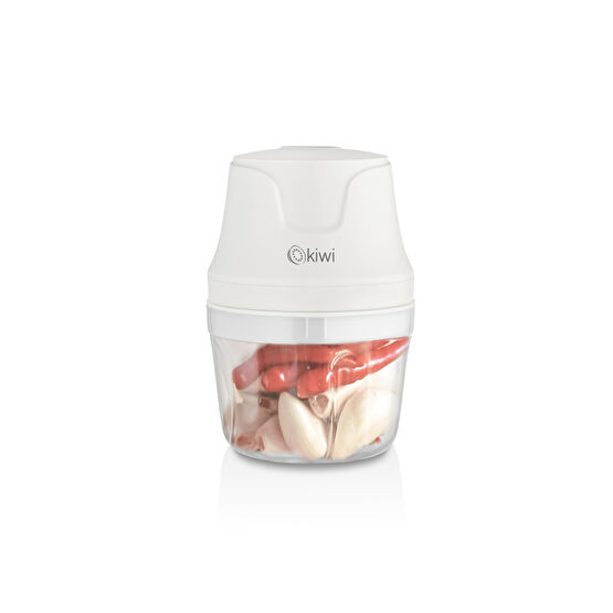 Kiwi Kc8203 3 Bıçaklı 350 ML Şarjlı Gıda Doğrayıcı Blender Doğrayıcılar / Rondolar Fiyatı